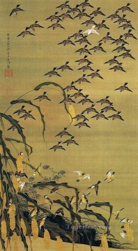 Shuto Gunjakuzu Ito Jakuchu Japonés Pinturas al óleo